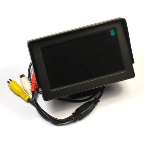 Freeshipping Monitor di prova per telecamera CCTV con audio video TFT LCD da 4,3 pollici