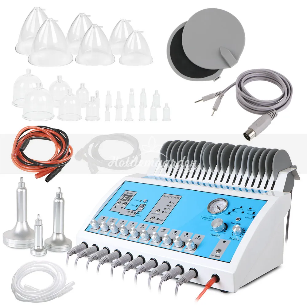 Pro Vacuüm Massage Lifting Borstvergroting Pomp Enhancer Massager Buste Cup Microstroom BIO Vetverwijdering Gewichtsverlies Afslanken Machine