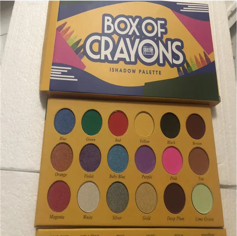 New Makeup Palettebox of Crayons Cosmetics Palette 