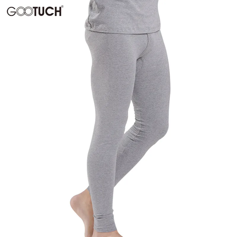 Wholesale-High Quality Mens Thermal Underwear Winter Modal Long Johns Pijama Pants 4XL 6XL 5XL Plus Size Men Warm Pants Gootuch 023