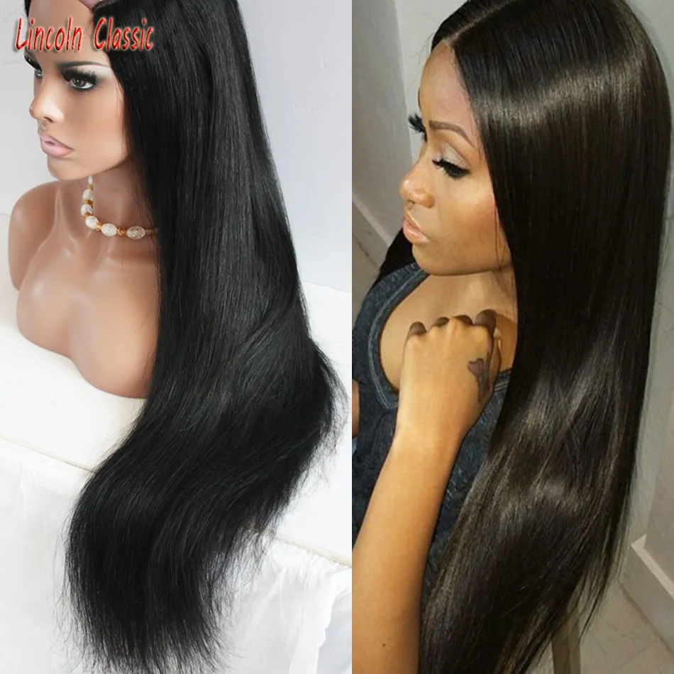 new whole quality straight u part wig smooth peruvian virgin human hair u part human hair wigs straight upart wigs6442557