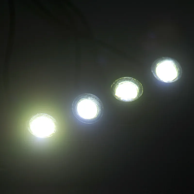 12 V 4in1 LED Car Eax Eye Tail Light Emergency Strobe Lights DRL LED Light Bezprzewodowy Zestaw do zdalnego sterowania Akcesoria samochodowe
