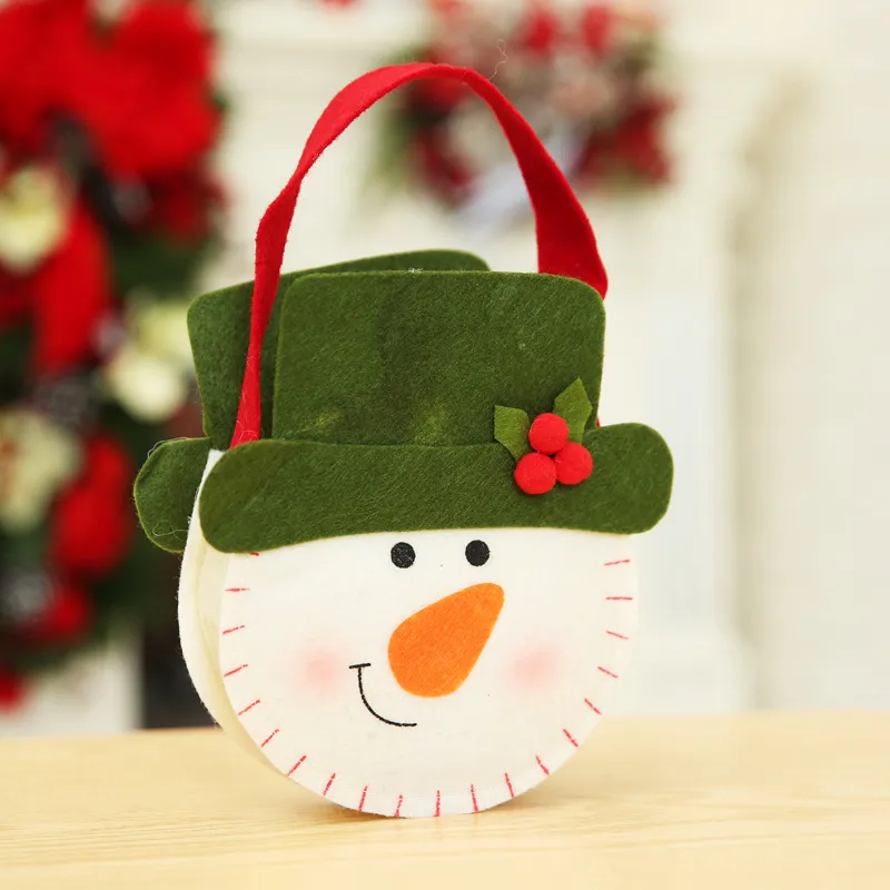 Hacer Dulceros Bolsitas Para Dulces De Navidad De Fieltro Fieltro