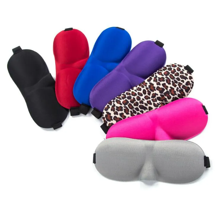 New 3D Sleep Rest Travel Eye Mask Sponge Cover Blindfold Shade Eyeshade Sleep Masks In Stock 