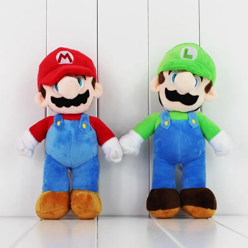 25 cm Super Plush Toy Luigi Soft Schled Doll z TAG0122436665