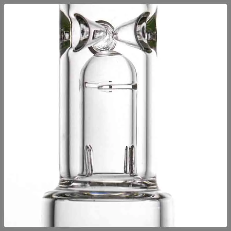 18.5 Glass Bongs Hookah 8 Arm Trees Double Domes Percolator With 18mm