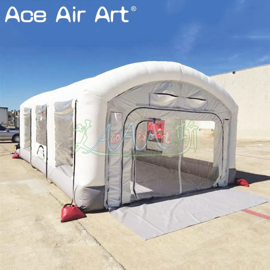 Wholesale White Portable Homemade Inflatable Paint Spray Booth For Outdoor  Activities With Free Blower And Fixed Rope On Sale From Brandaceairart,  $1,370.06