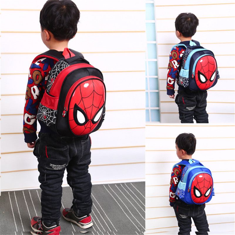 2018 3D 3 6 De Edad, Mochilas Escolares Para Niños Mochilas Impermeables Niño Spiderman Mochila Para Niños Niños Mochila Satchel Knapsack De 15,2 € | DHgate