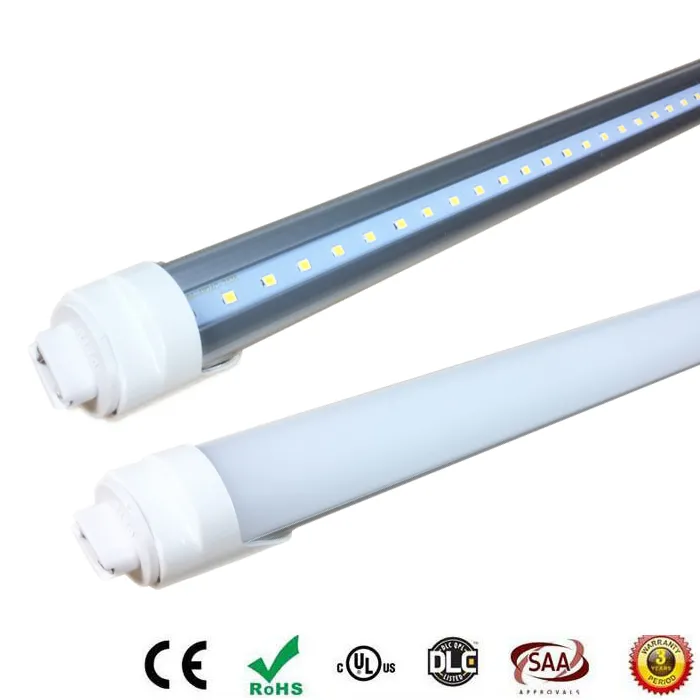 LED Röhre T8 SMD 2835 FA8 R17D LED-Leuchtstoffröhre Lampenlicht 2400mm 2.4M 8 Fuß 4800lm hohe Helligkeit, Energieeinsparung