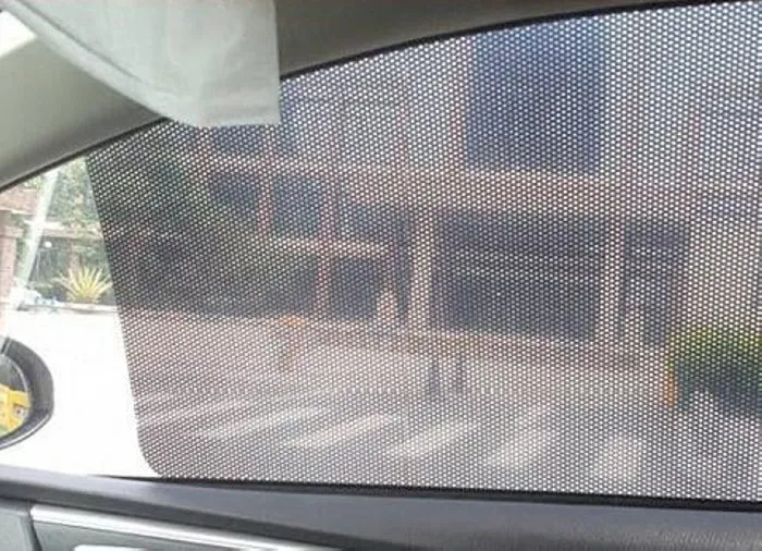 검은 차 창 태양 음영 영화 메쉬 커버 바이저 선글라스 PVC 헤드 라이트 커버에 대 한 PVC 스티커
