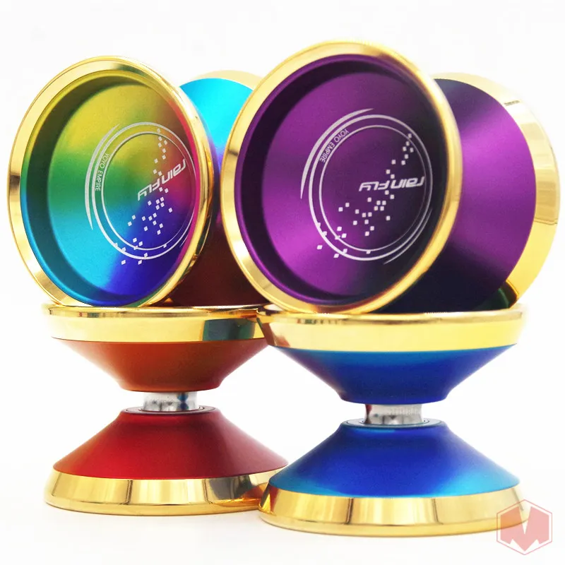 New Arrive YOYO EMPIRE Rain Fly YOYO Colorful Yo Yo Metal Yoyo For Professional Yo Yo Player