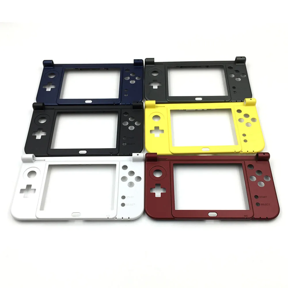 Housing Shell Case Bottom Middle Frame Replacement Kits Console Cover för nya 3DS LL XL DHL FedEx Ups EMS GRATIS frakt