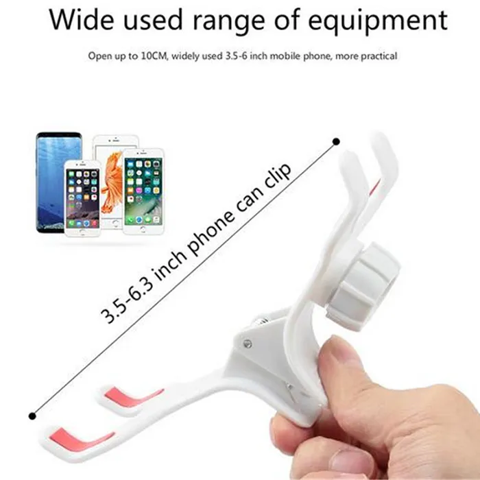 Nieuwe nek mobiele telefoon houder slapper mobiele telefoon beugel hand smartphone mount hanger voor samsung s8 s9 plus iphone x 7 8 plus6685080