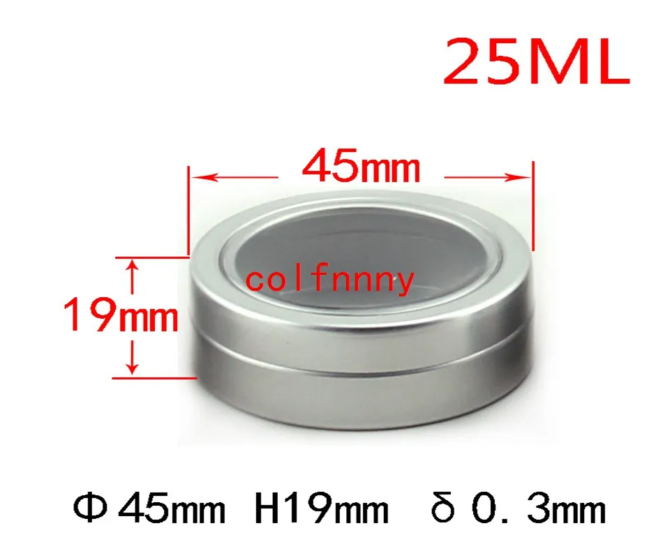 / 25ml 60ml 100ml 알루미늄 화장품 크림 항아리 창 모자, 150ML 금속 항아리, 180ML 알루미늄 상자, 포장 통 컨테이너