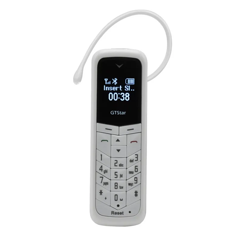 GTSAR BM50 Låst upp mini -telefon Bluetooth -headset minst mobiltelefon Bluetooth Dialer hörlurar Pocket Mobiltelefon som säljer9613439