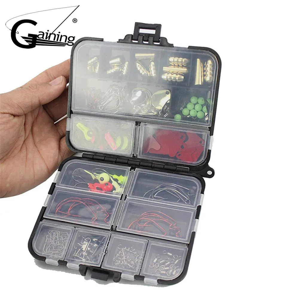 Complete Fishing Kit For Carp And Catfish In Tackle Box With