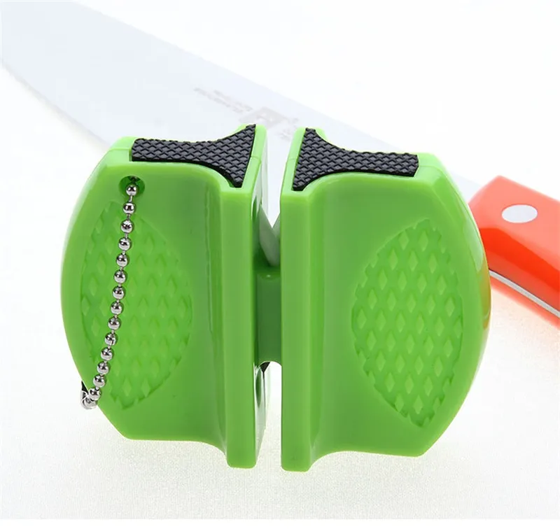 Mini Fast Knife Sharpener Rostfritt stål Keramiska stångknivar Sharpen Stone Tungsten Steels Diamond Sharpeners Kitchen Tools 2 76268825