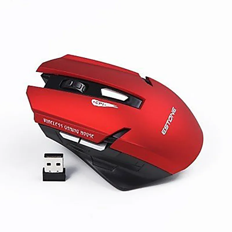 2018 Hot Originele IMICE E-1700 draadloze optische gaming muis usb computermuis met 2,4 g ontvanger 6 knoppen muizen retail pakket