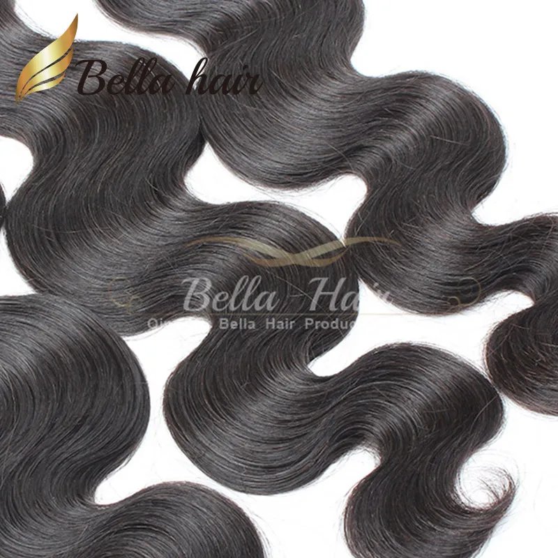 BELLAHAIR® 10-24 polegadas tecer brasileiro / lote trama de cabelo humano cor natural 9a grau extensões julienchina