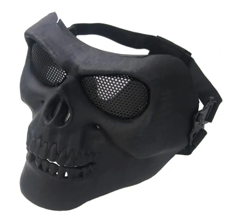 Máscaras Airsoft tilo clásico táctico Paintball BB Gun Shooting máscara protectora de cara completa juego de guerra del ejército accorios de caza en el campo - AliExprs 18 Máscaras Airsoft tilo clásico táctico Paintball BB Gun Shooting máscara protectora de cara completa juego de guerra del ejército accorios de caza en el campo - AliExprs 18