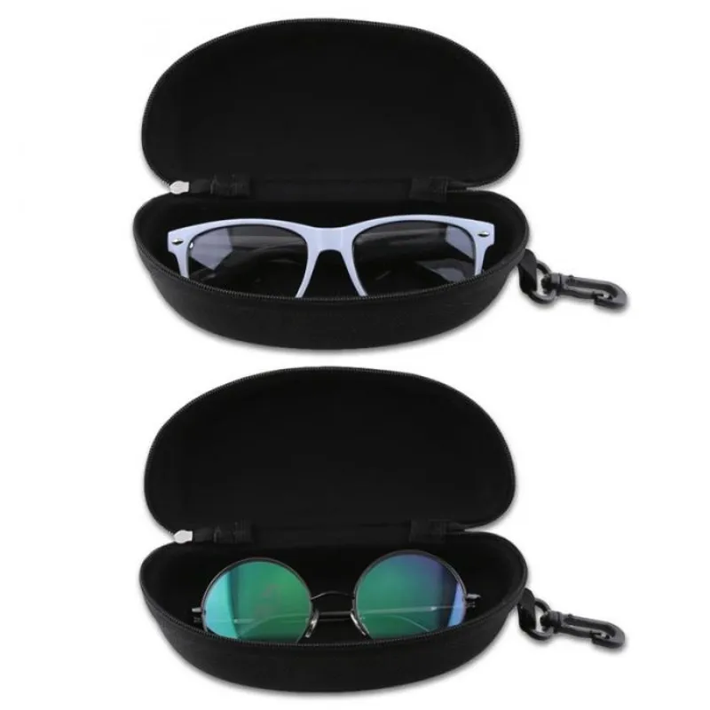 2 x Brillenetui für sonnen Brillen Hardcase Tasche mit Reisverschluß , 6,99  €