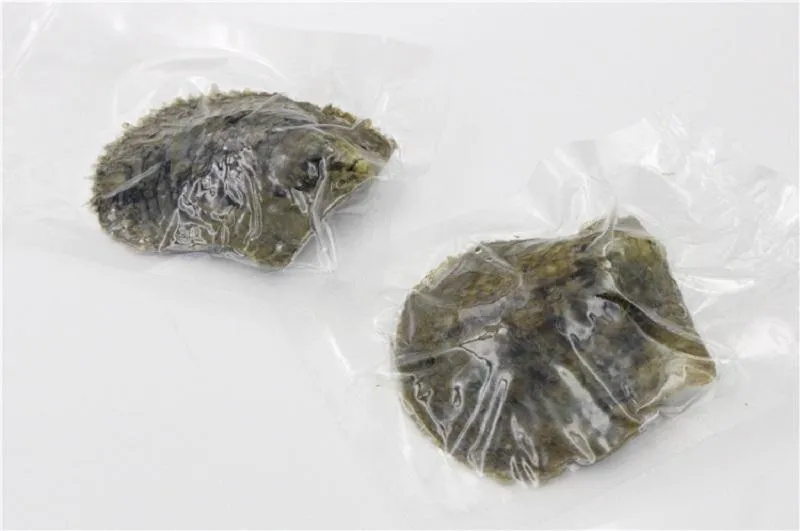 2020 Rund 6-7mm Farbe Vakuumverpackung Meerwasser Muscheln Färben Perlmuschel Cultured in Frischer Oyster Pearl Farm Versorgung