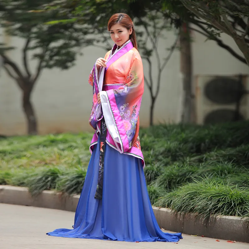 Film TV Play Kleding Elegante Hoge Kwaliteit Fairy Princess Cosplay Luxe Dameskostuum Danskleren Hanfu Queen Chinese Oude Kledingstuk