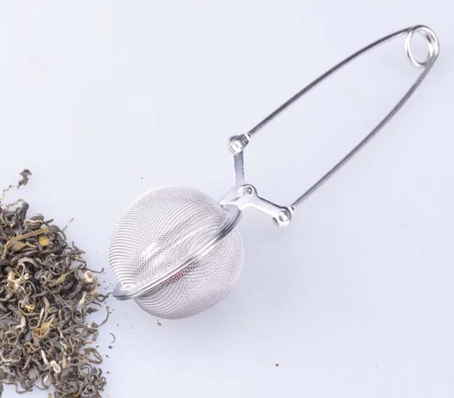 Free DHL FEDEX Ship Stainless Steel Spoon Ball Tea Coffee Tool Mesh ...