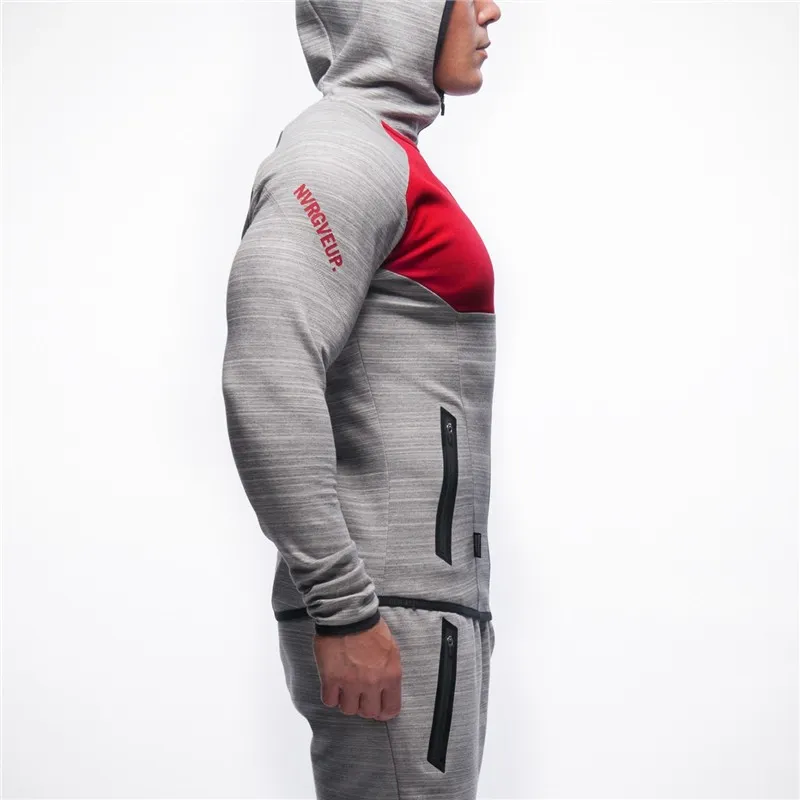Mens Camouflage Gym Gym Hoodie For Bodybuilding Fitness And