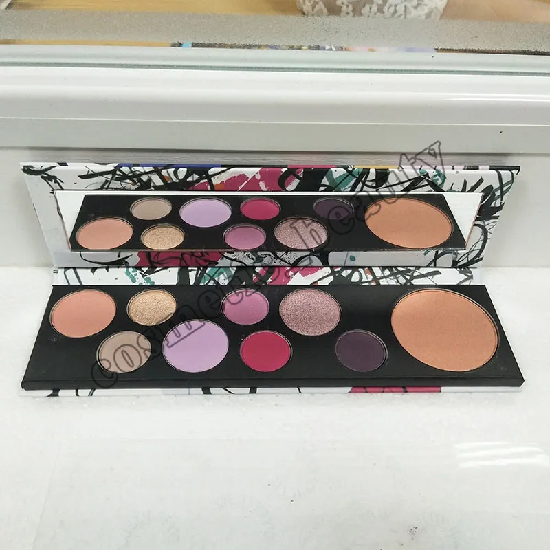 Makeup M Cosmetics Girls Collection Eyeshadow and Highlighter Palette Basic Bitch Power Hungry Rockin 6 Styles Eye Shadow DHL7923441