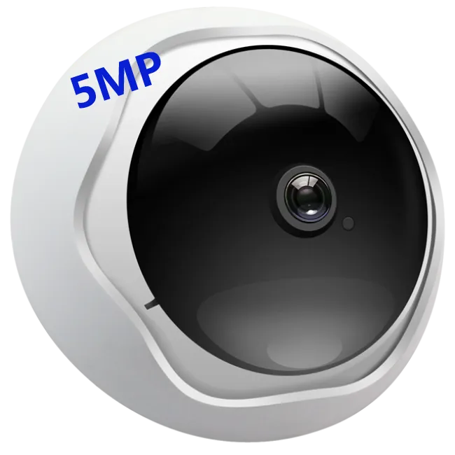 5MP XM 360 Degre Panoramisch Draadloos Panoramisch Camera Netwerk WiFi Fisheye Security IP-camera ingebouwde microfoon