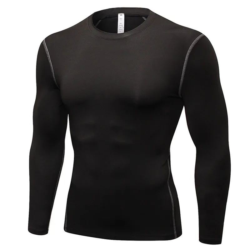 Män Kortärmad Fitness Basket Running Sport T Shirt Termisk Muskel Bodybuilding Gym Kompression Tights Jersey Jacket Tops