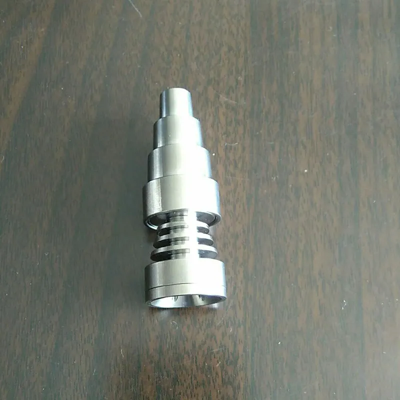 Uniwersalny 6 w 1 bez kopuły tytanowe GR2 gwoździe 10mm 14mm 18mm wspólne męskie i żeńskie bez kopuły Nailfor szklane bonga fajki wodne Dab Rigs