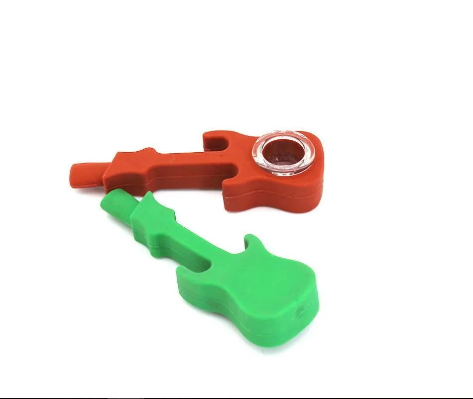 Silicone Rig silicone pipe à fumer Main Cuillère Pipe Narguilé Bongs Rig silicone pipe à fumer Main Sp huile de silicium dab rigs avec outil dab