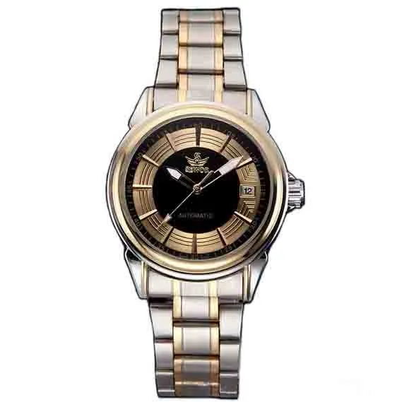 wengle New SEWOR calendar Luminous Hollow Steel strip Men automatic Through bottom luxury gift dress Mechanical watches