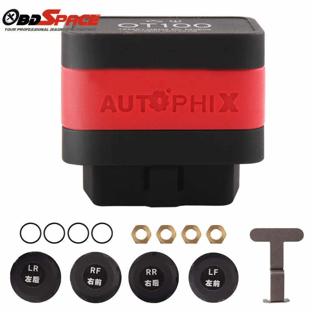 Tpms Capteurs de pression des pneus de voiture Bluetooth Système de  surveillance de la pression des pneus de moto Capteur externe pour Android  / ios