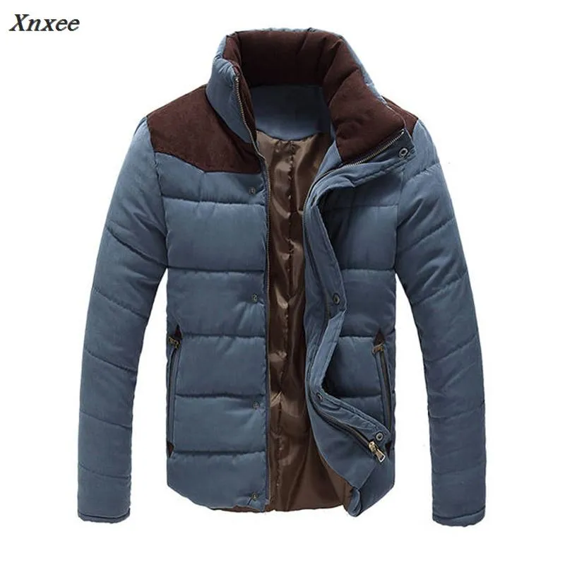 Nouvelle Veste Hommes 2018 Vente Chaude Épais Haute Qualité Automne Hiver Chaud Outwear Marque Manteau Casual Solide Mâle Coupe-Vent Vestes M-3XL