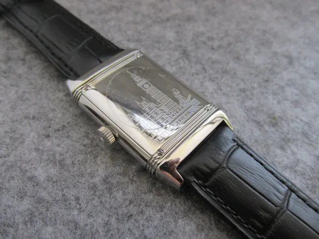 27x46mm Reverso Ultra Thin Q2788570 Hołd ze stali nierdzewnej do 1931 London Edition Kwarcowy Mężczyźni Kobiety Oglądaj wysokiej jakości wodoodporny zegarek