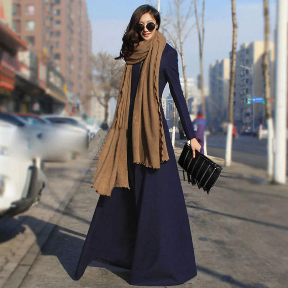 Floor length winter deals coat