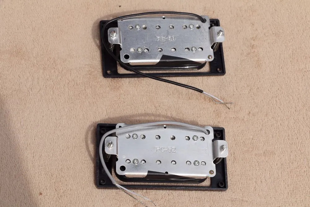 Seymour Duncan Neck and Bridge Humbucker Pickup Black01237278443