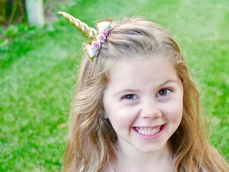 Cute Unicorn Unicorn Hair Clips For Baby Girls Halloween Sequined