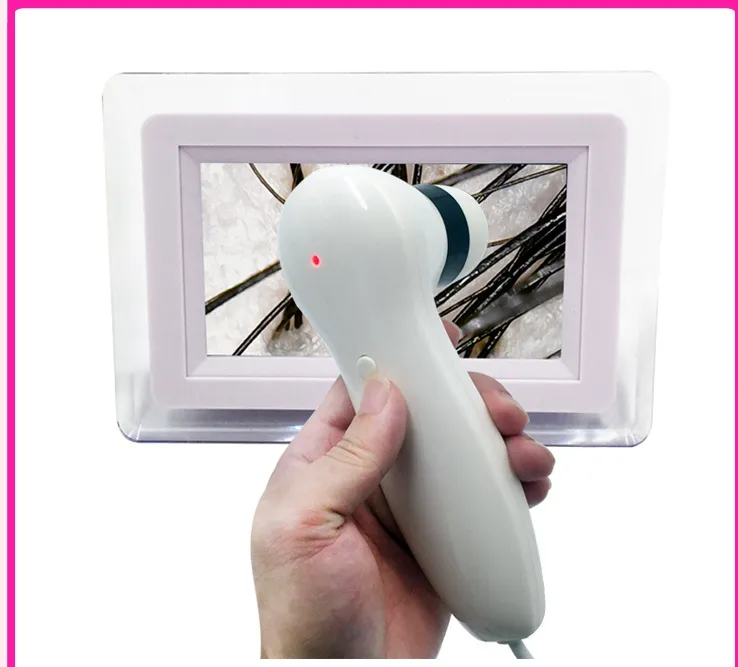 Portable 2 en 1 Magic Mirror 3D Visia diagnostic Facial Skin And Hair Analyzer Beauty Machine