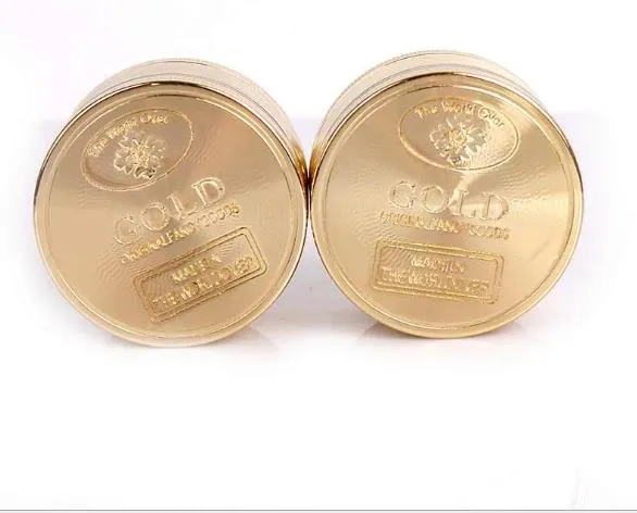 Zinc Alloy Gold-imitating 3-layer Engraving Cigarette Grinder 50mm Grinder