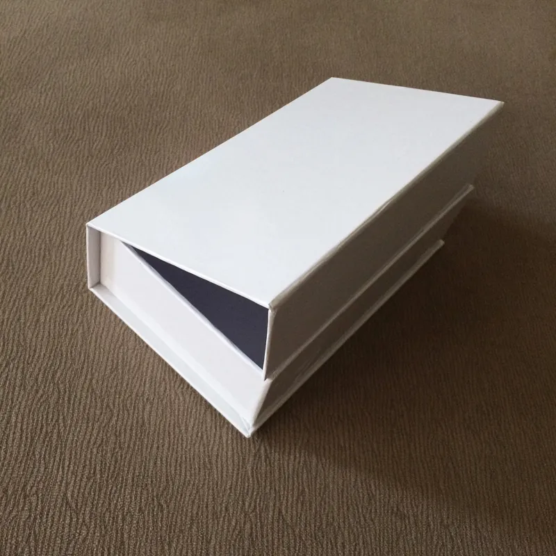 No Logo Evaginable Paper Packaging with gift box gift packaging box Rectangular gift box Size 145x90x52MM296v