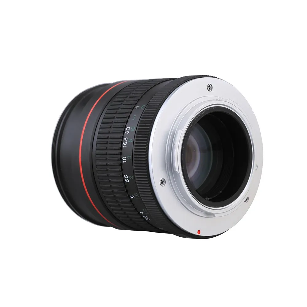 Lightdow 85mm F1.8-F22 Manuel Odak Portre Lens Kamera Lens Canon EOS 550D 600D 700D 77D 5D 6D 7D 60D DSLR Kameralar