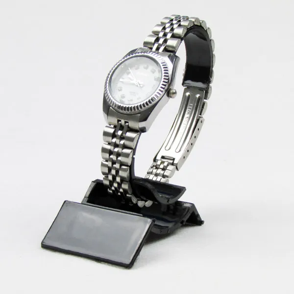 Wholesale 20 Black/Clear Plastic Watch Display Stand Holder