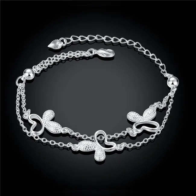 New 2017 Solid 925 Sterling Silver Bracelet Girl Bangle With Fashion Women  Jewelry Heart-shaped Lock Pendant Bracelets Gift - Bangles - AliExpress