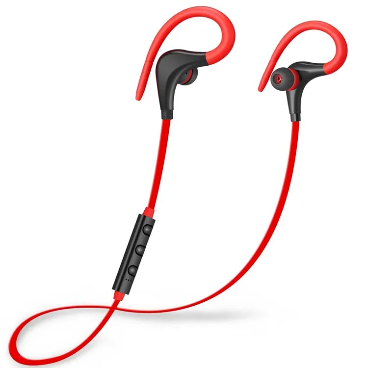 Крюк Bluetooth наушники бас стерео гарнитура громкой связи работает наушники с микрофоном 3,5 мм наушники для всех мобильный телефон с застежкой-молнией мешок
