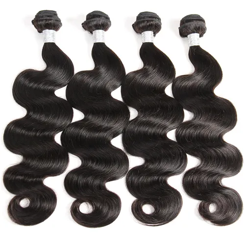 Indian Body Wave Hair Extension 100% Menselijk Haar Weave Bundels Natuurlijke Kleur Remy Haar Weave 8-30inch Hot Sale Grade 10A