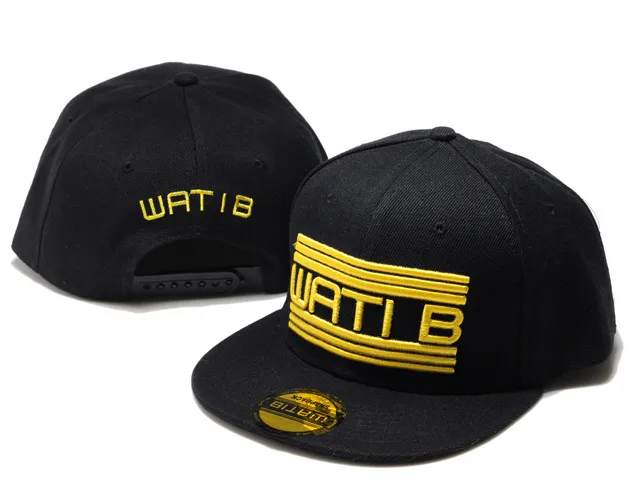 Whole Watib Snapback Hats Wati B Cap in Black Red Blue Men Women039s Classic Sport Baseball Hats Snapbacks 8733496